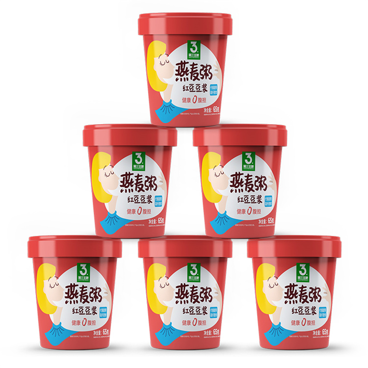 OEM/ODM мгновенная овсянка, четыре вкуса питательной овсянки, хлопья пшеницы, завтрак