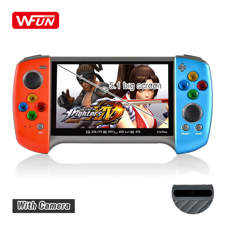 Портативная портативная игровая консоль X19 plus, мини-Ретро игровая система, встроенные классические игры, цветной TFT-экран для детей и взрослых