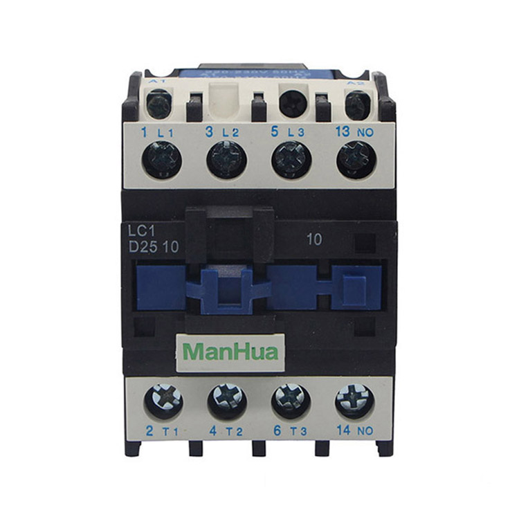 Manhua электрический контактор низкого напряжения 25A 220V LC1-D2510