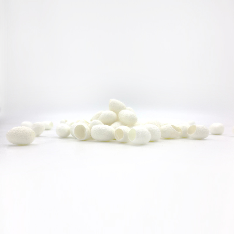 100% Pure Skin Care Natural Raw Cocoon Silk Luxury Mulberry Silk Fabric Cocoon