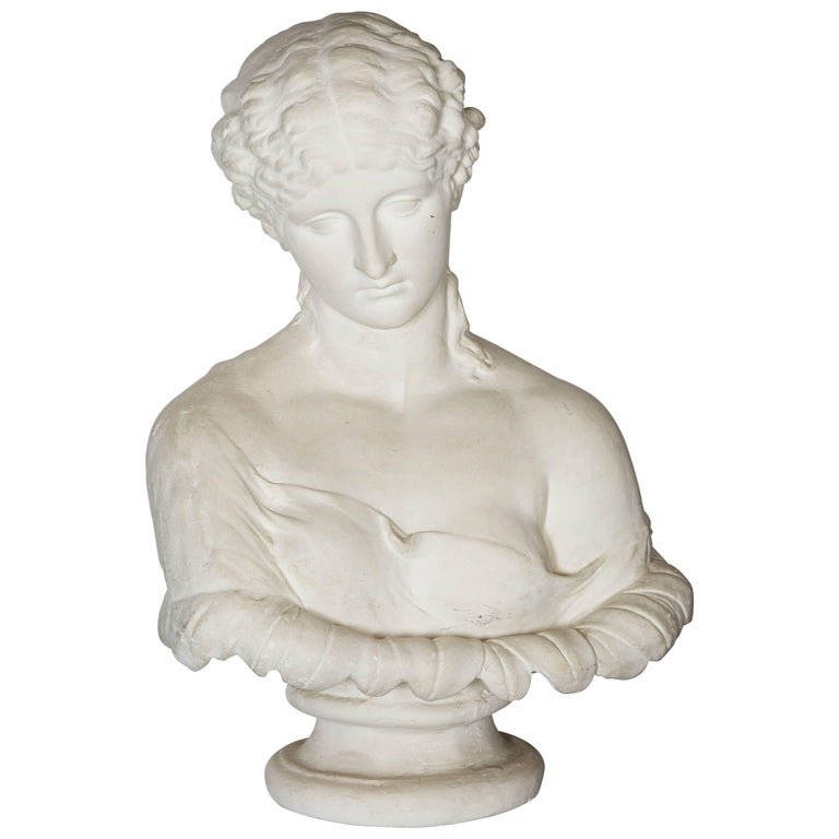 Винтажная молочная статуэтка ручной работы из смолы Venus de Milo