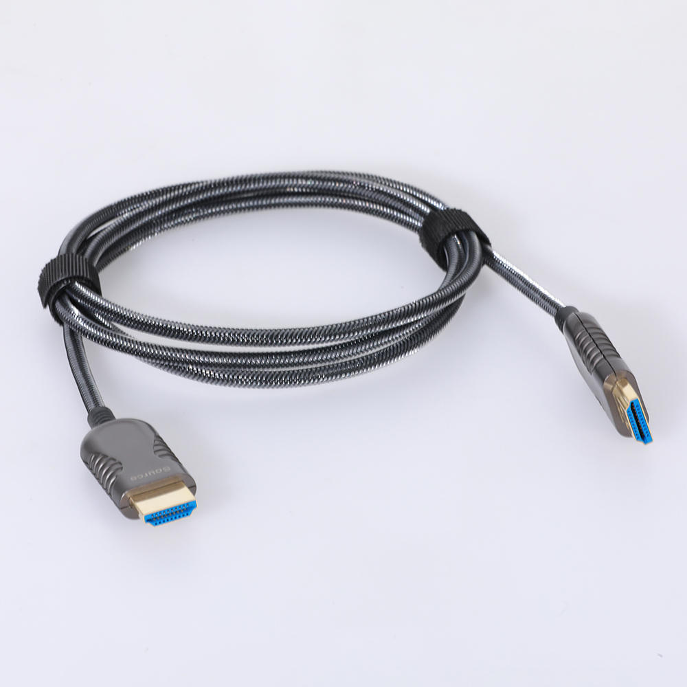 Позолоченный оптоволоконный кабель 4k 60 Гц 18 Гбит/с 4k HDMI оптоволоконный кабель поддержка HDR HDCP2.2 3D для HDTV