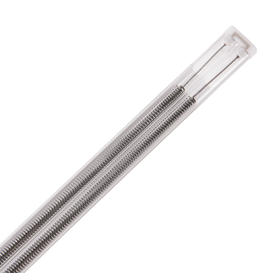 Low temperature heating element low voltage medium wave twin tube poultry