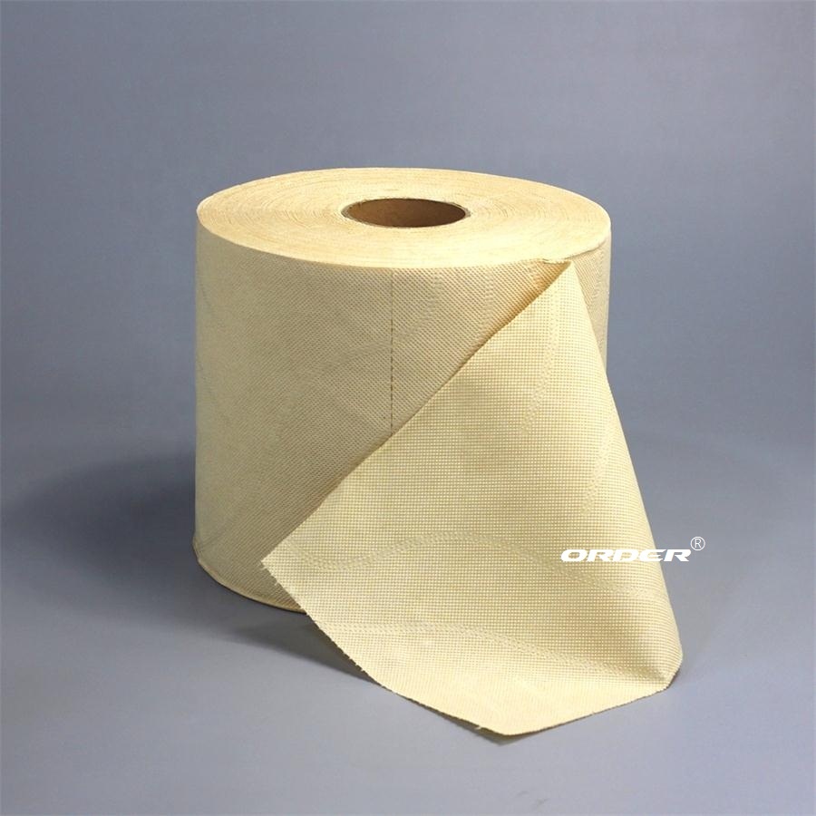 Низкая-lint Wipe бумажная промышленная Джамбо пефорированная рулон пыли-free чистящее полотенце