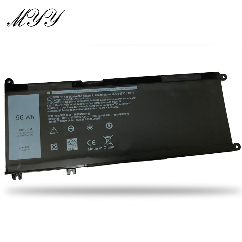 33YDH Аккумулятор для ноутбука Dell Inspiron 15 7577 17 7000 7773 7778 7786 7779 2in1 G3 15 3579 G3 17 3779 G5 15 5587 G7 15 7588