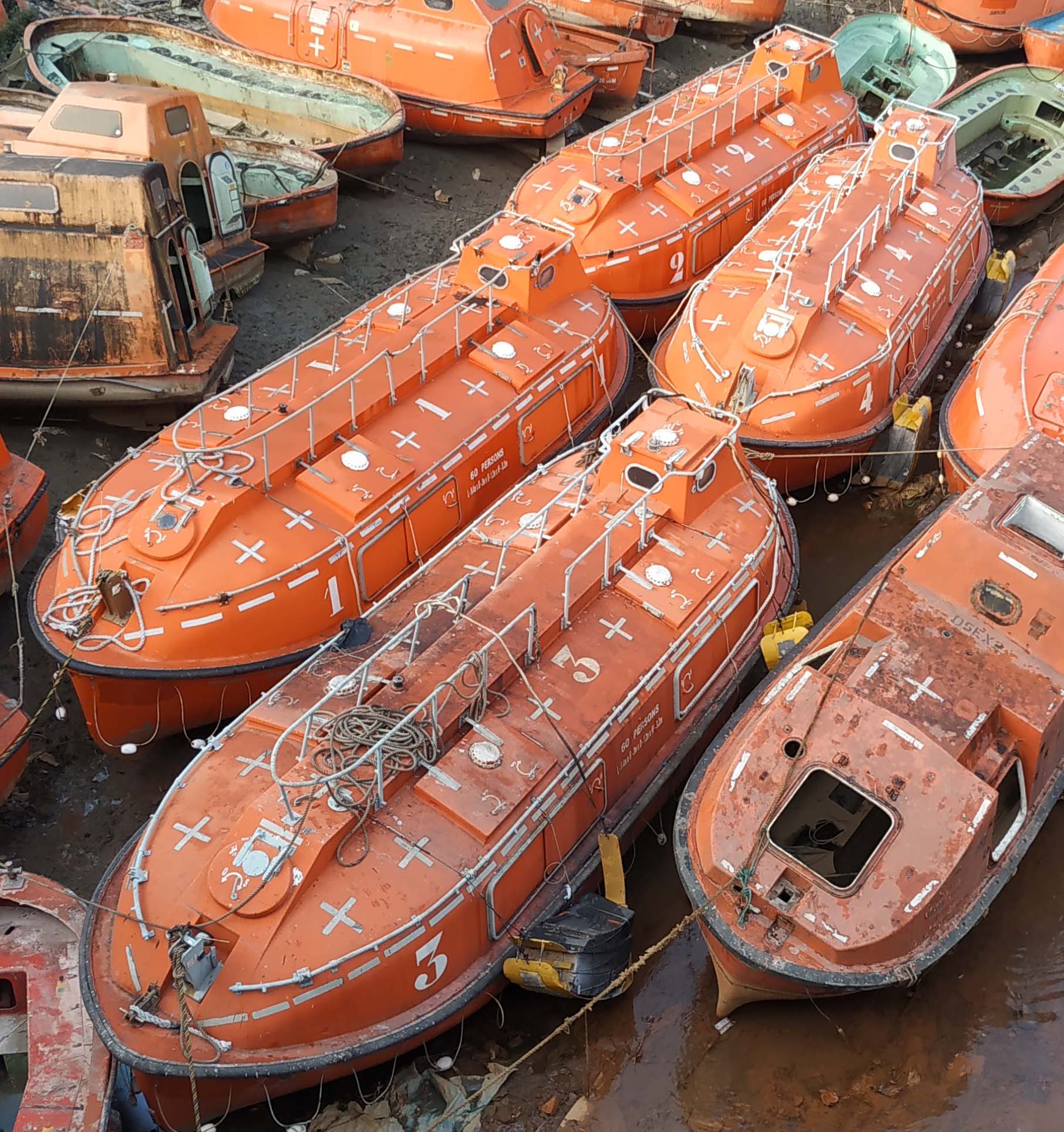 Harding сделано в норвежском морском закрытом спасательном катере на продажу