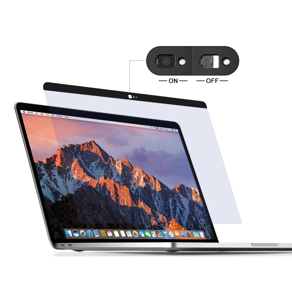 Magnetic webcam blue light screen high transparent anti-blue light filter for MacBook 15 inch