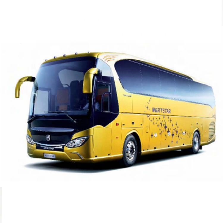 12 meters Luxury coach tourist vip long travelling 50 seaters coach bus with toilet