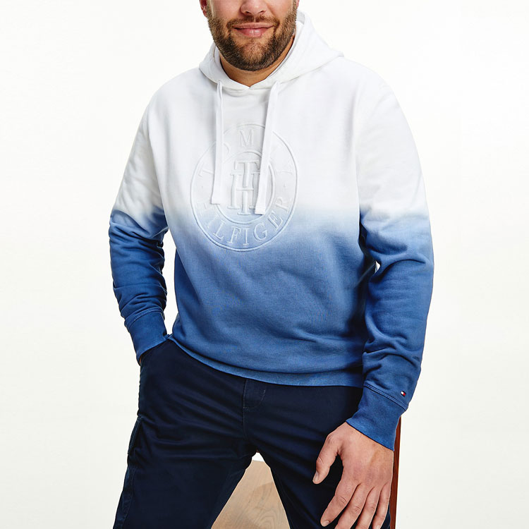 Organic Cotton Tie-Dye Hoodie Custom Plus Size Men's Hoodies Sweatshirts