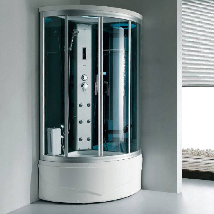 hydromassage shower cabin/ top cover hydro massage shower room/ cheap steam rooms