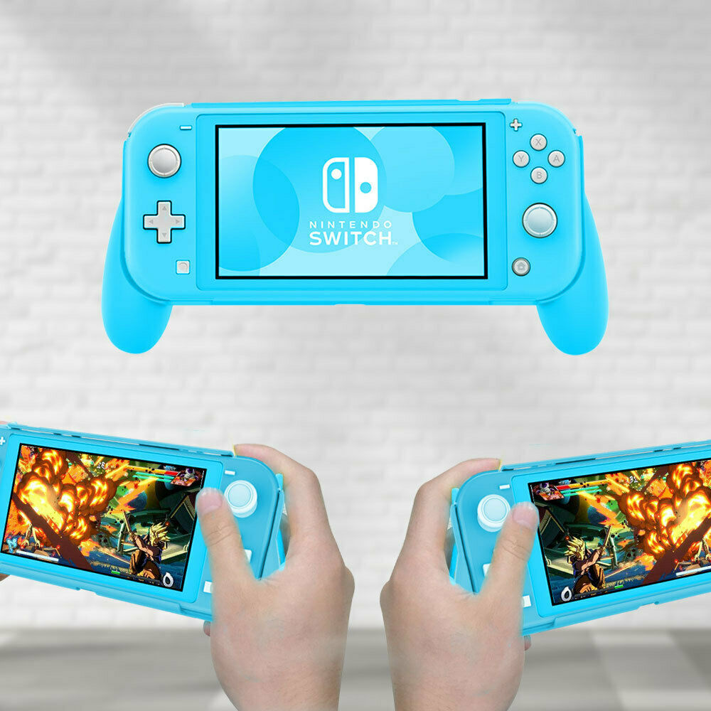 Противоскользящий защитный чехол с держателем аксессуары для Nintendo Switch Lite протектор черный/желтый/синий/серый только для США