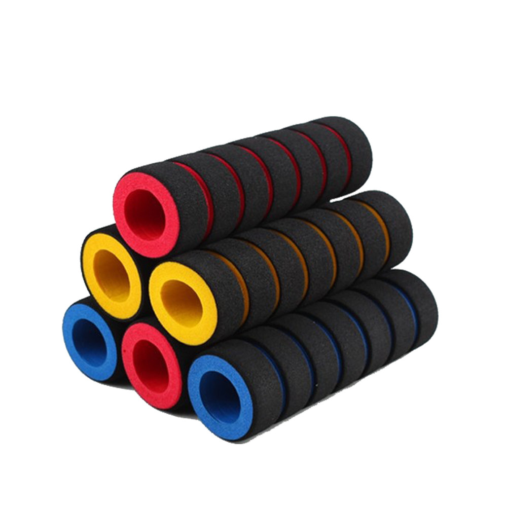 QY 2019 grip outdoor bicycle accessories racing bicycle motorcycle handle foam sponge grip set slip Bicycle Accessories