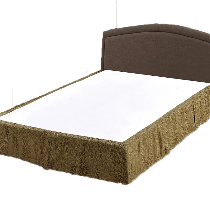 Luxury Hotel Style Queen Size 25cm Height Flat Bed Sheets Skirt