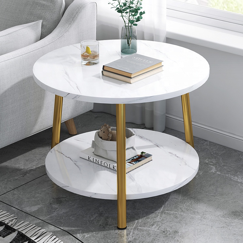 Modern design high quality double deck solid oak rattan tea coffee side console tempered glass table furniture