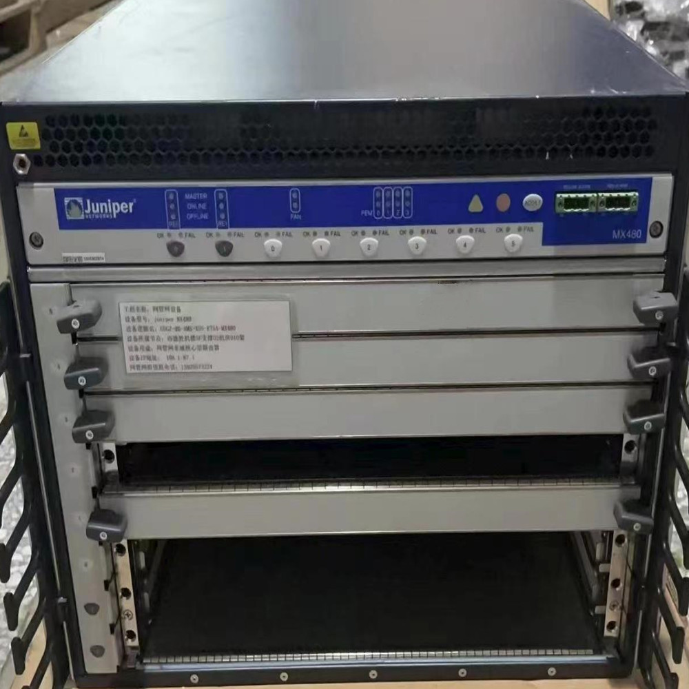 J-UNIPER MX480-PREMIUM3-AC / MX480 Premium3 Chassis w/ enhanced midplane