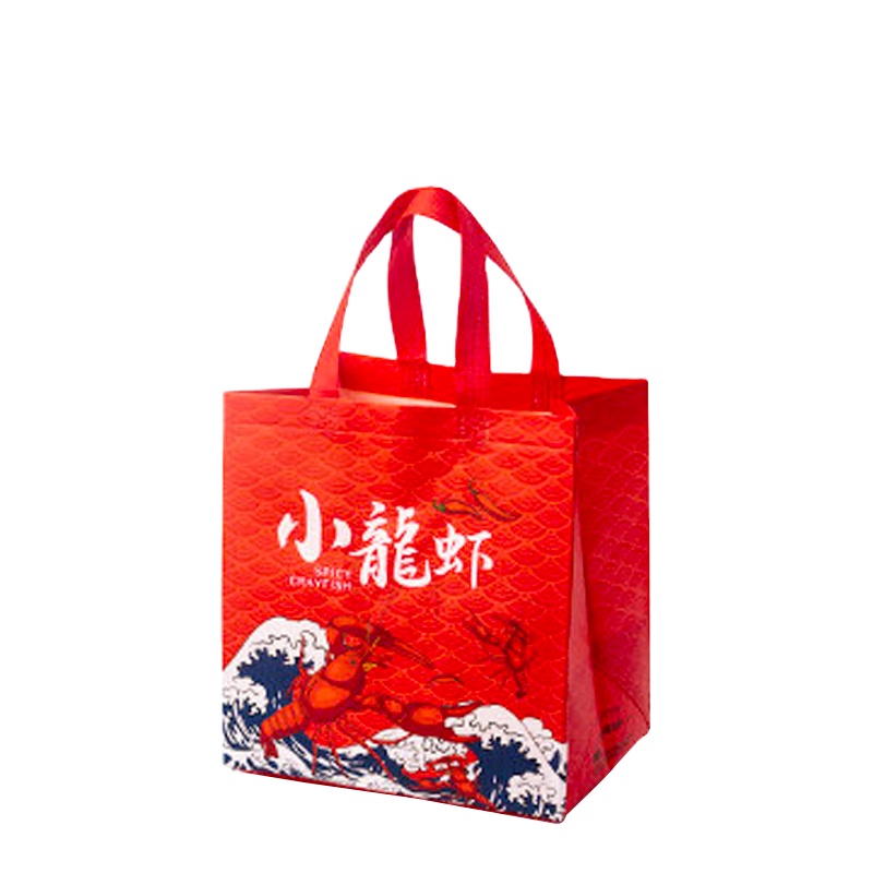 printing custom non woven takeaway advertising shopping tote bag