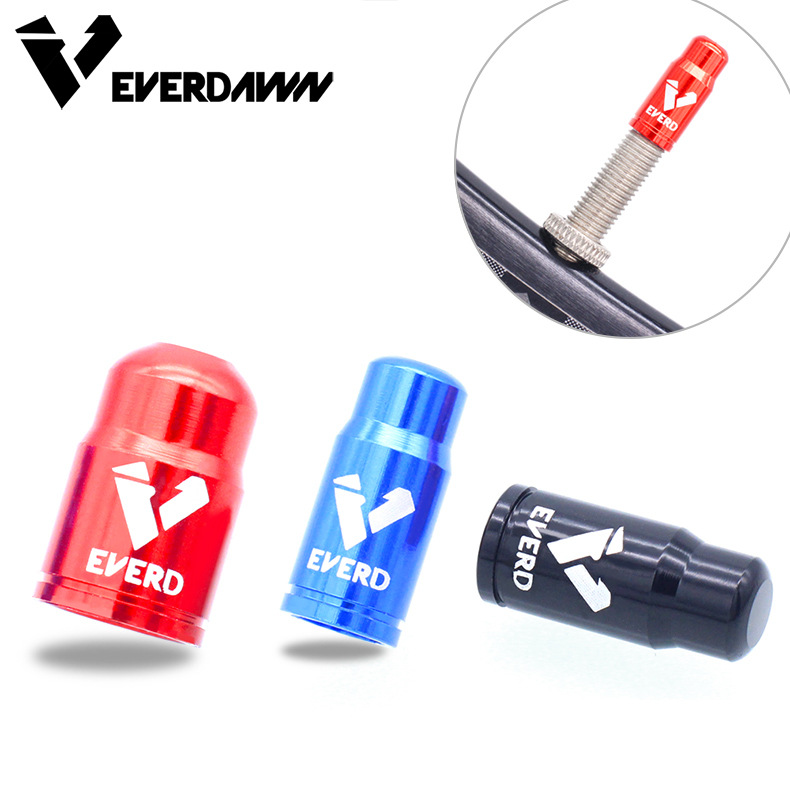 EVERD mountain road bike aluminum alloy Presta Valve cap car tire dustproof valve cap Schrader Valve cap