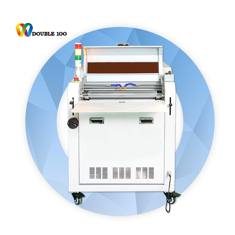 Raised Film Coating Machine Low Volume Laminating Digital Uv Flood Coating Machine