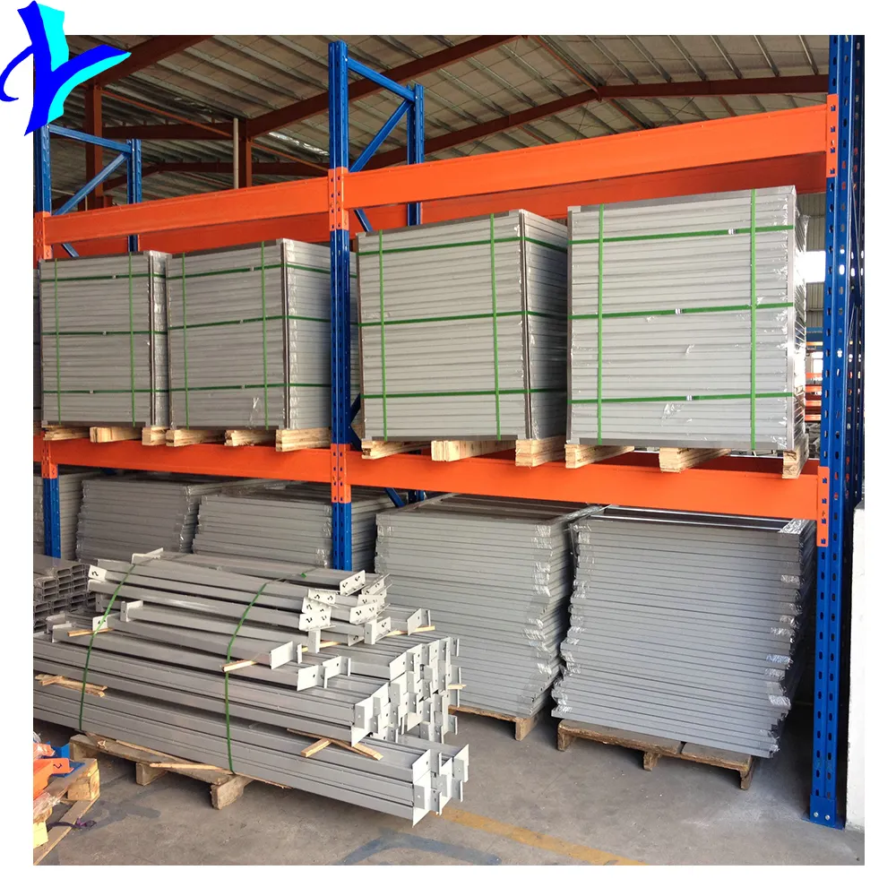 Industrial Pallet Racking Bench Beams Warehouse Storage