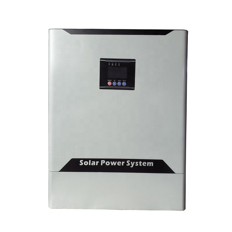 Горячая распродажа! 5KW Гибридный солнечный инвертор с pwm 60A MPPT Контроллер заряда для домашнего использования