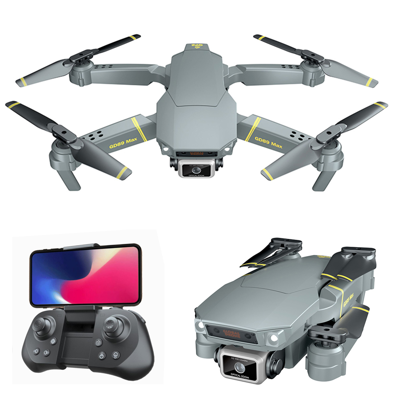 Глобальный Дрон GD89 Max RC складной Профессиональный Дрон на дальние расстояния с hd камерой и gps Fpv телефон управления игрушка для детей