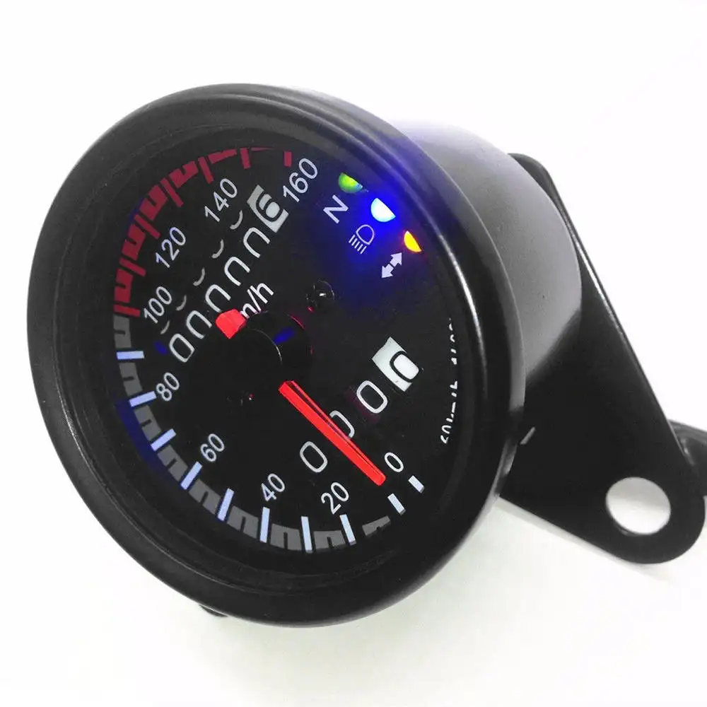 Other motorcycle accessories 12V double odometer kilometer motorcycle speedometer