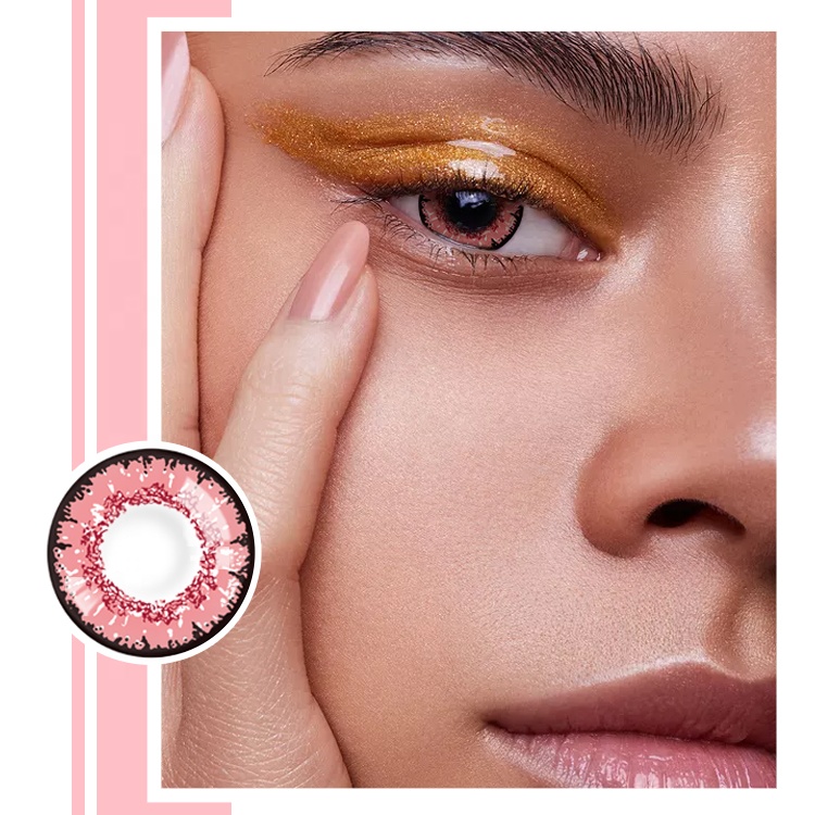 Контактные линзы Realcon fancy look, Хэллоуин, цветные, 24 Голливуда, роскошные цветные линзы, безумные цветные контактные линзы
