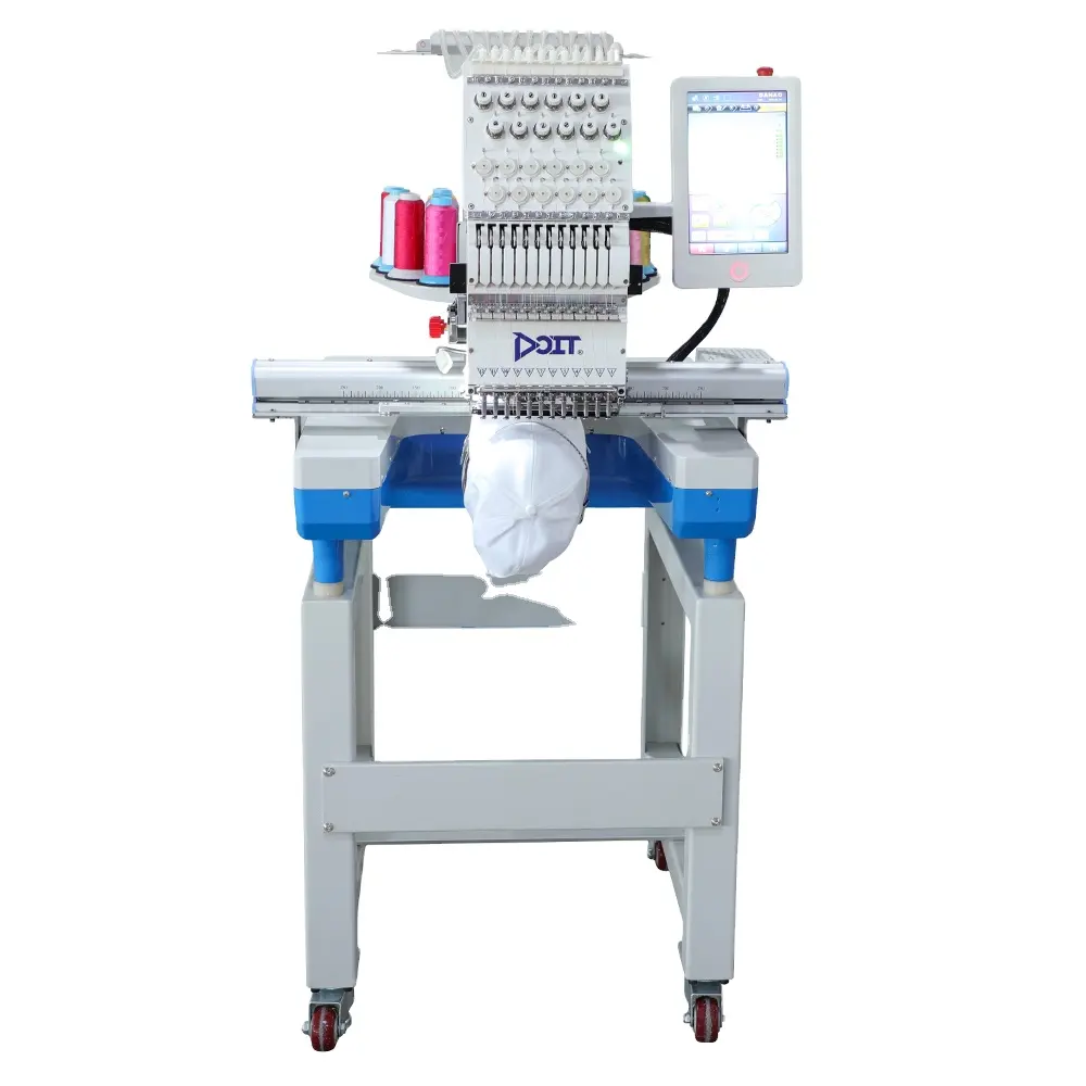 DT 1201 DOIT Single Head Computer Embroidery Machine Industrial