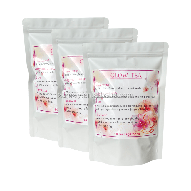 High quality skin glow tea bulk,glow tea herbal beauty,skin glow tea herbal