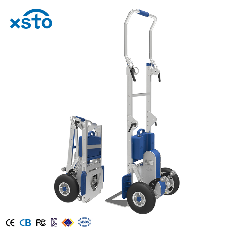 Складной подъемник XSTO ZW7170GF, подъемный ТРОЛЛЕР, алюминиевая подъемная лестница