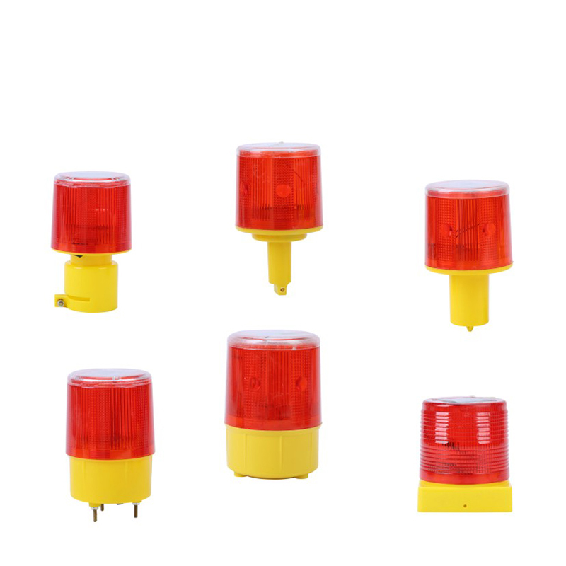 Waterproof wireless solar energy caution light led traffic flashing warning light with rechargeable battery for safety