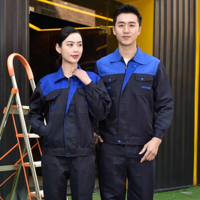 Wholesale Customized Safety Worker Uniform Work Overall Factory Work Wear Uniforms Engineering Working Uniform