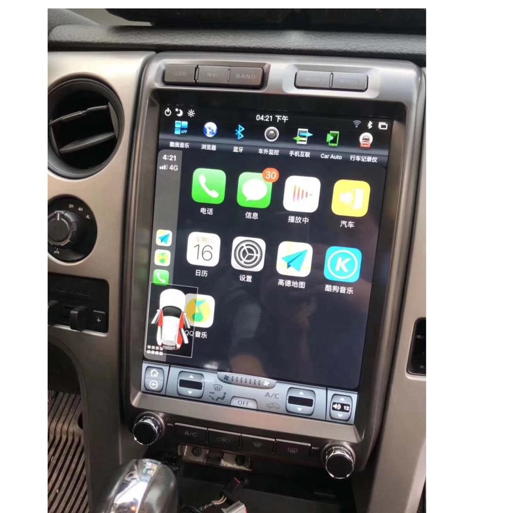 Автомобильный dvd-плеер PX6, 13 дюймов, android 9,0, gps-навигация для f150 2009-2013, стерео экран tesla, автомобильный dvd-плеер, радио, мультимедиа