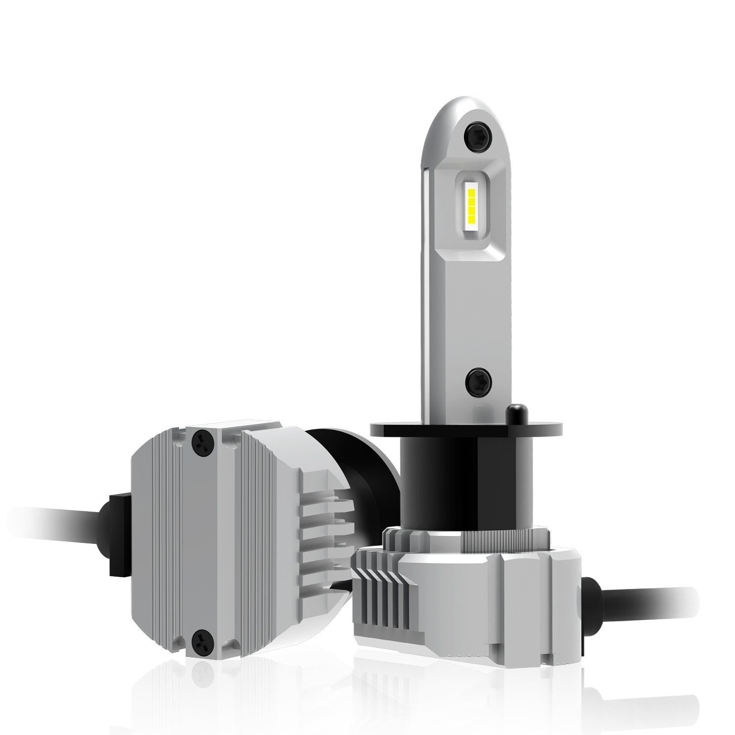Auto lighting systems all in one white 6000k with High beam h1 led headlights bulbs Conversion Kit