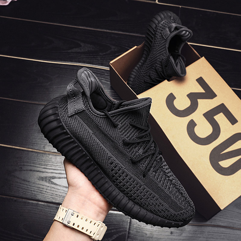 Кроссовки yeezy мужские/женские с логотипом бренда, дышащие, амортизирующие, повседневная обувь для бега и тенниса, оригинал, 350