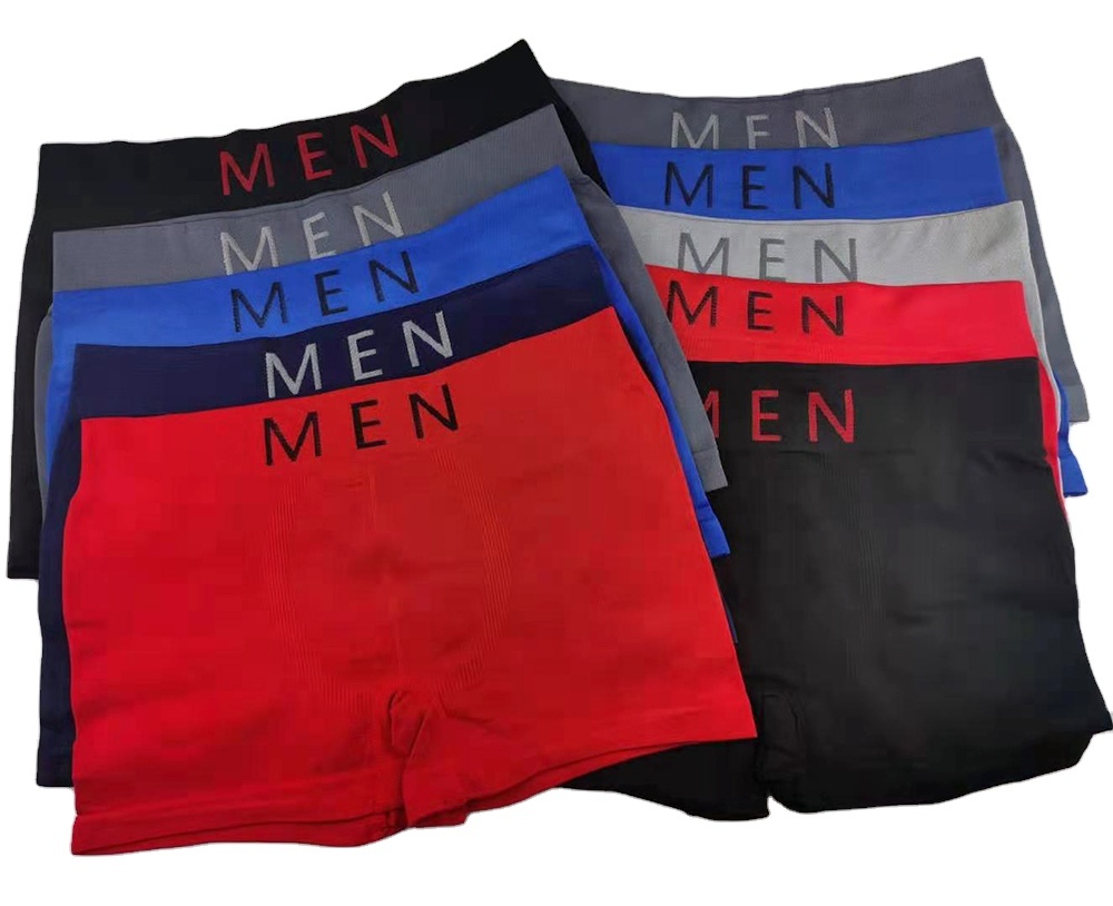 Promotion Design Hot Shorts Men Underwear Men Panty Polyester Print Men Underwear