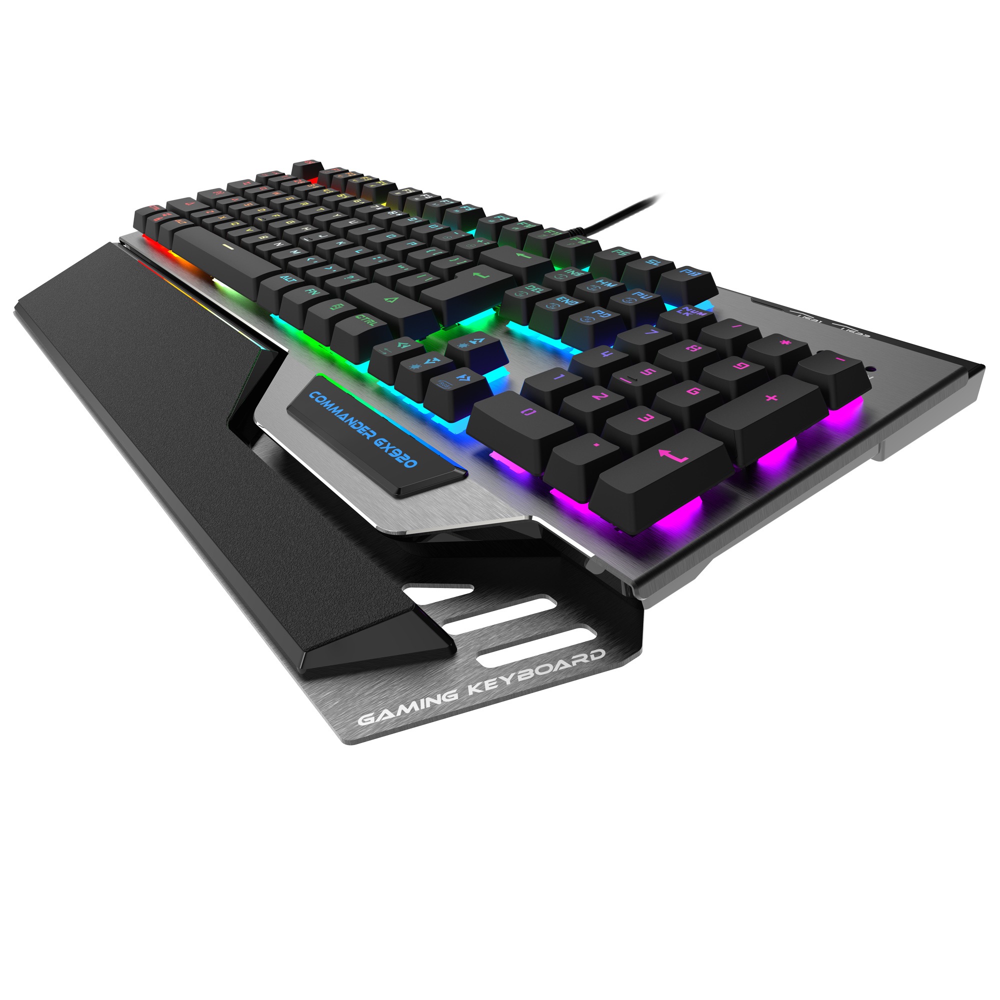 Задняя светодиодная клавиатура Oem цветная (Rgb) светодиодная подсветка геймера клавиатуры игры колпачки для коротких эргономичный механическая