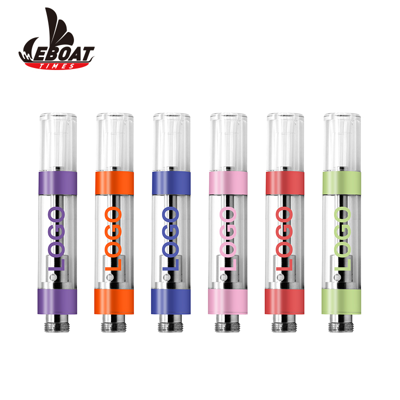 Empty childproof 0.5ml 1ml thick oil cartridge cbd 510 disposable vape pen cartridges