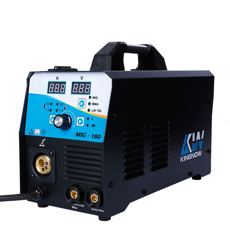 KINGNOW CE Approved Inverter MIG Welder 220V Portable MIG 180A MIG TIG Welding Machine
