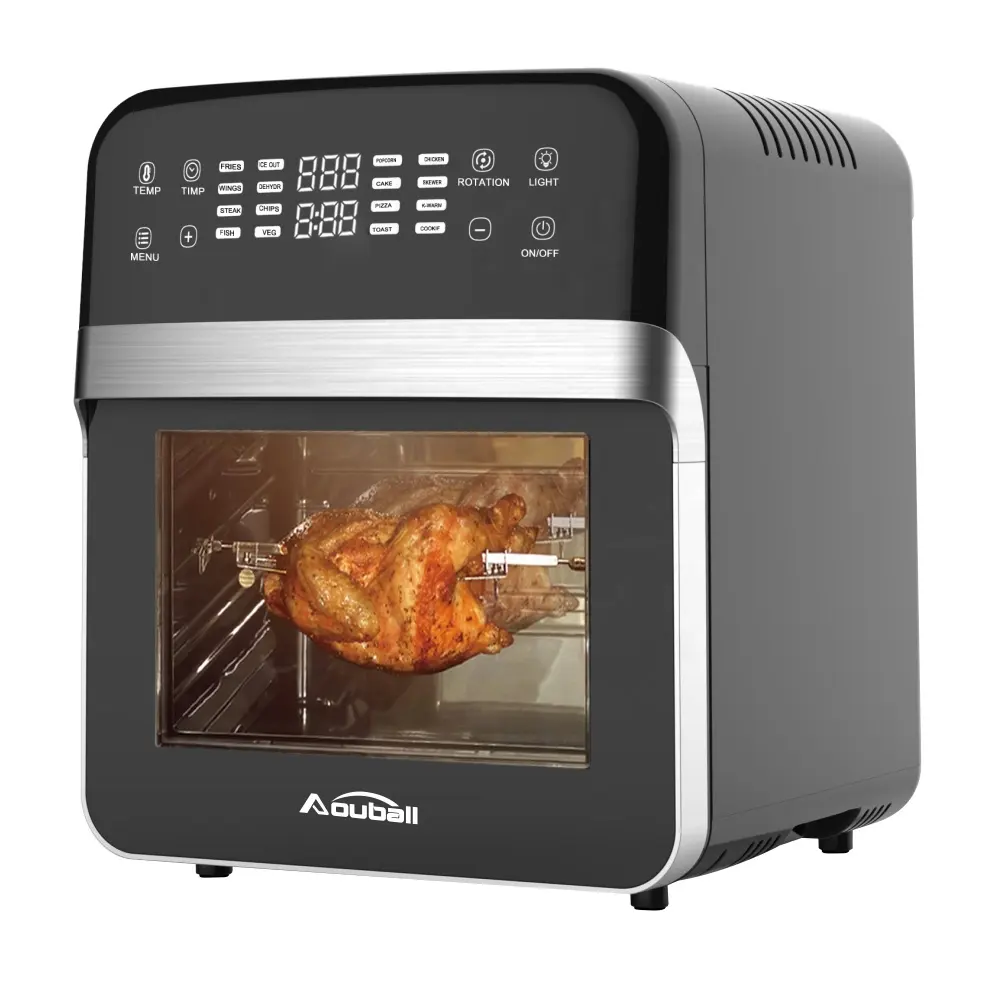 air fryer oven with big capacity touch screen control panel as seen on tv