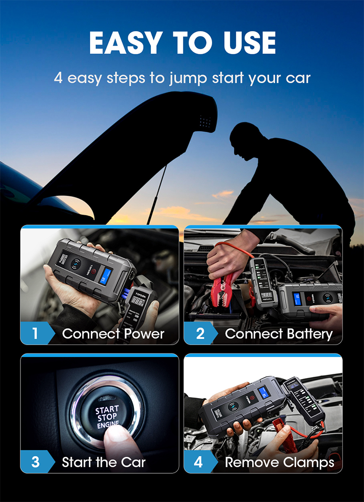 topdon volcano 2000a pro peak jump starter vs topdon v 1200 battery boost