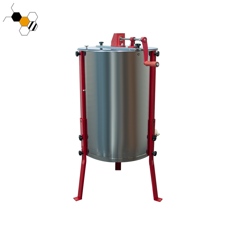 Extractor for shake honey 4 frames manual honey extractor