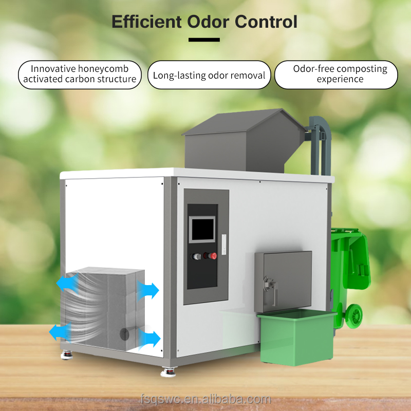 kitchen waste disposer food compost machine food waste composter garbage disposal machine