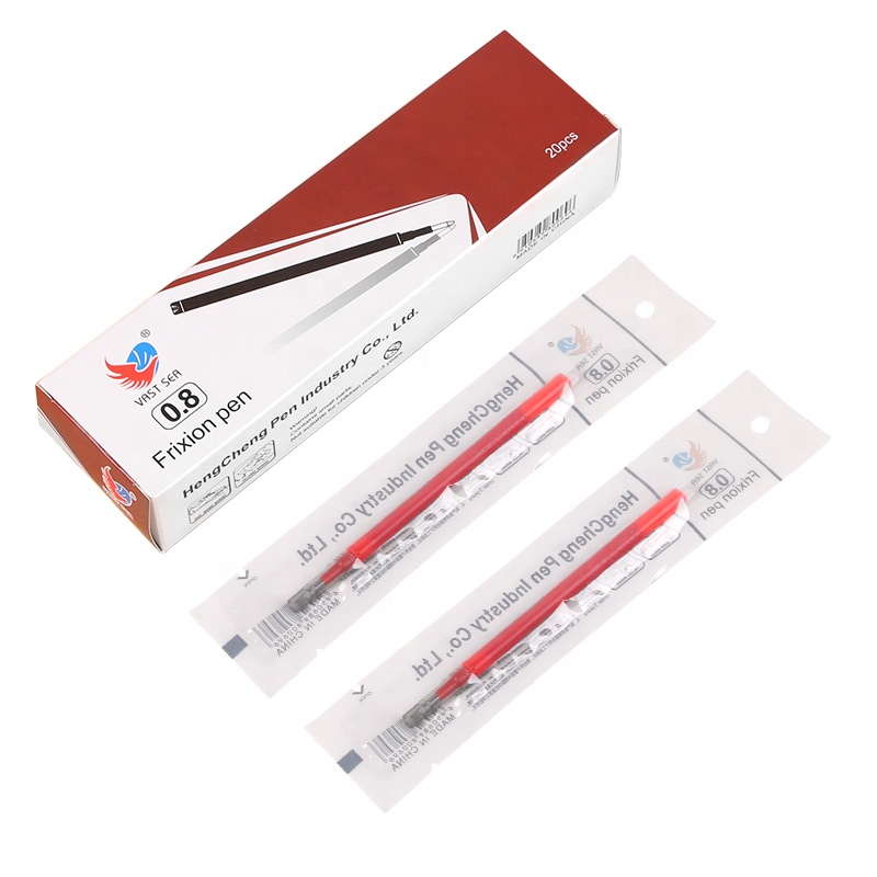 Wholesale Red Color Top 3 Sewing Industry 4.2 mm Heat Erasable Packaging Pen Refill