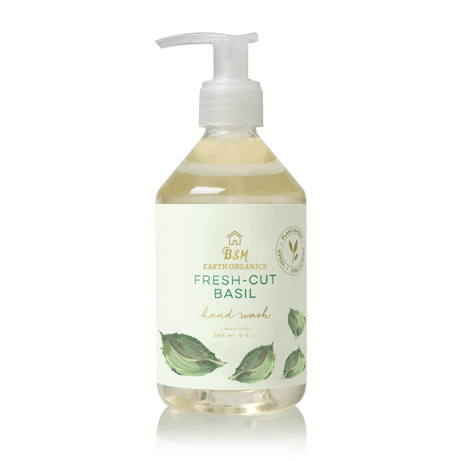 Hand Wash Moisturizing Hand Soap Hydrating Liquid Hand Soap Tomato Leaf Delicate Sage