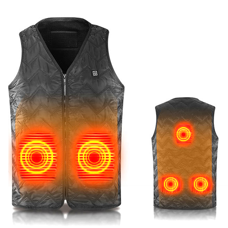 10000mAh Heating Clothing Warm Hunting Waistcoats Electric Thermal Jackets USB Heated Vest With Battery Pack
