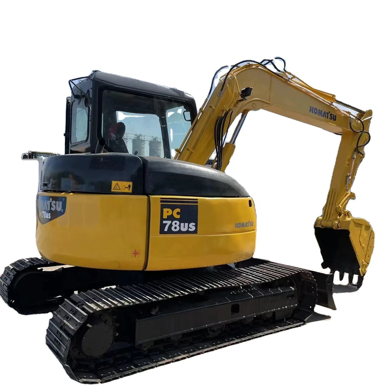 Б/у экскаватор Komatsu Pc78 Pc78Us в хорошем состоянии Pc 70 60 55 56 90 Экскаваторы Komatsu