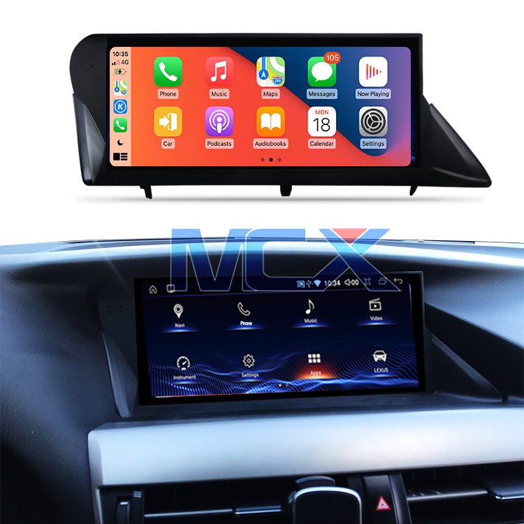 Автомагнитола MCX, Android 10,0, 10,25 дюйма, мультимедийная система с GPS-навигацией для Lexus RX 270 2012-2013