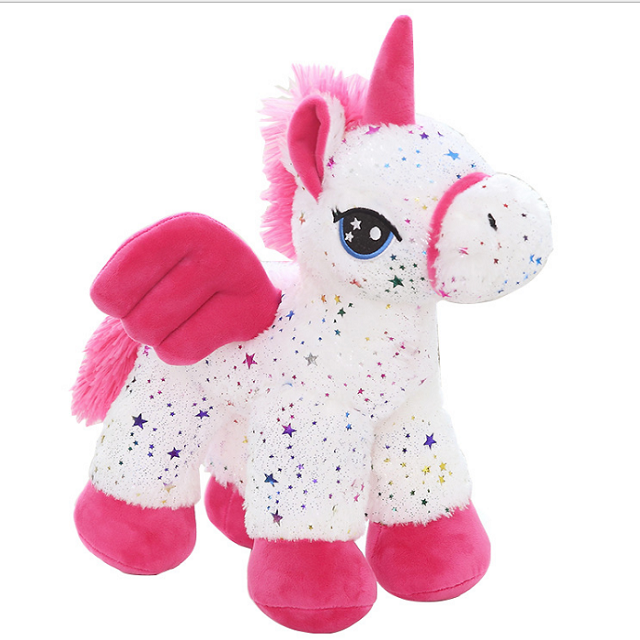 Factory customization OEM Pink Unicorn Unicorn plush toys Color Unicorn