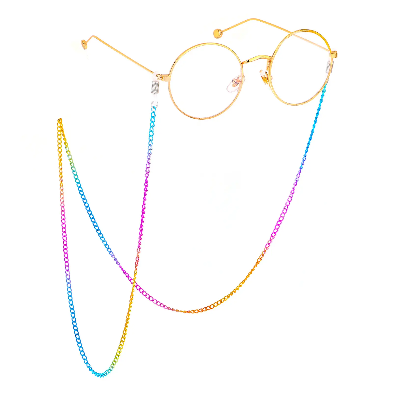 Glasses Strap Eyeglass Metal Chain Reading Glasses Cord Holder Neck Strap Rope Gift Fashion Masking Chain Sunglasses Accessories